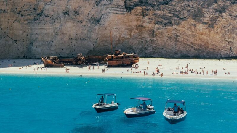 Zakynthos: Private Cruise to Shipwreck Beach and Blue Caves - Pricing and Availability