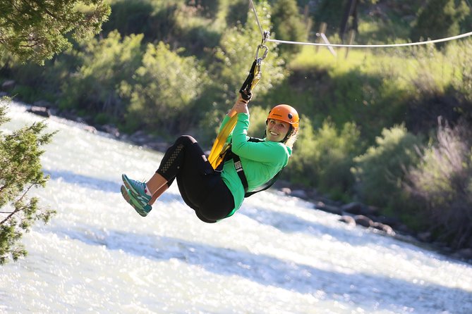 Ziplining Across the Beautiful Gallatin River - Scenic Views Along the Route