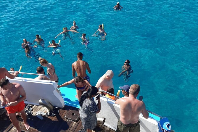 2.5 Hour Glass Bottom Boat Trip, Snorkeling, Sliding and Fun - Onboard Amenities