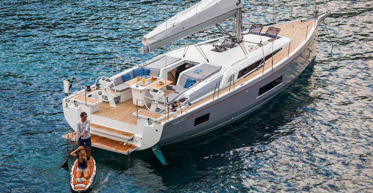 3-Day Crewed Charter The Relaxing Beneteau Oceanis 46.1 - Included Services and Amenities