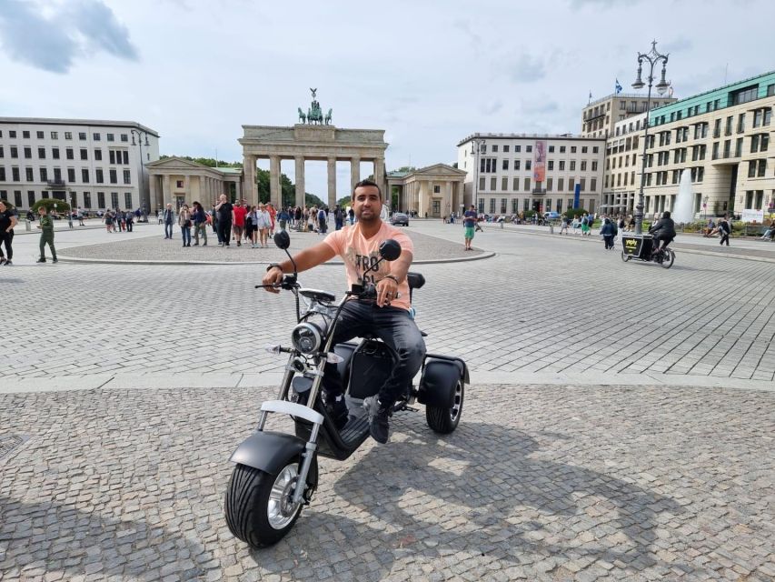 3 Hour Berlin Guided Small Group Fat Tire E-Scooter Tour - Tour Experience