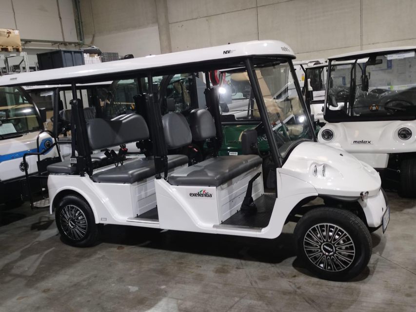 3 Hours Golf Cart Tour of Rome - Golf Cart Specifications