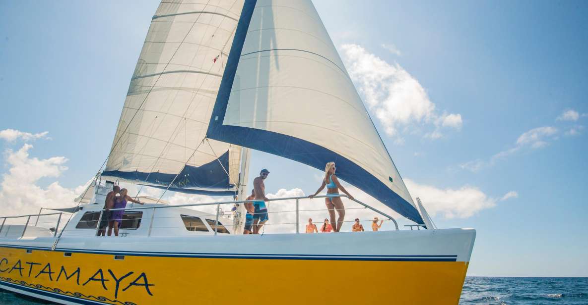 4-Hour Luxury Catamaran Cruise From Puerto Aventuras - Snorkeling Experience