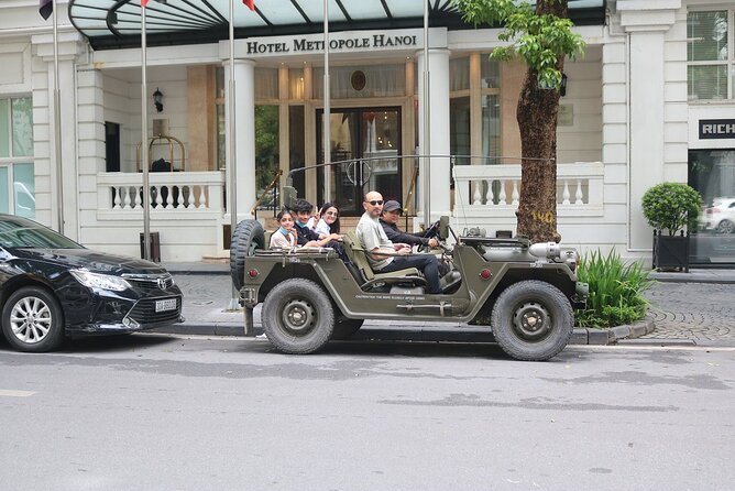 4 Hours and 30 Minutes Historical Hanoi Army Jeep Tour - Pickup and Meeting Points