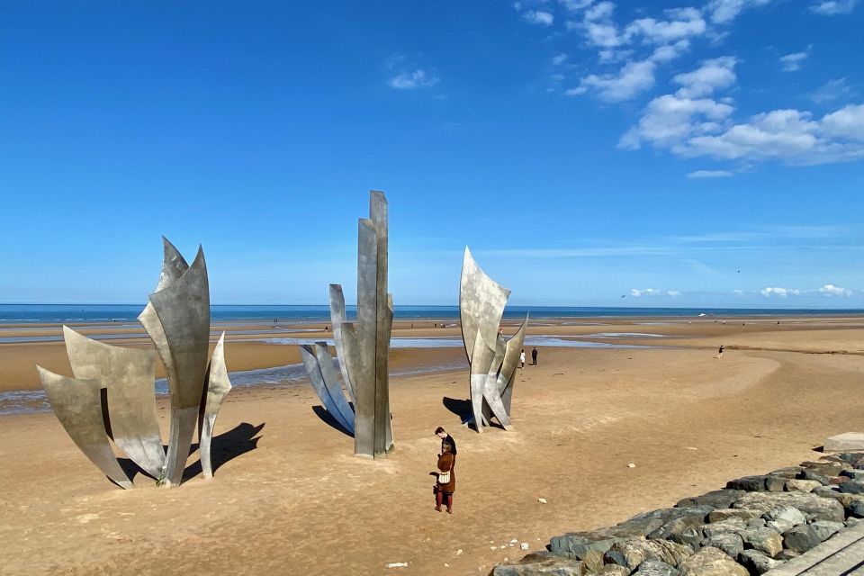 7-Day Private ALL Normandy D-Day Castles Burgundy Wine Trip - D-Day Historical Sites