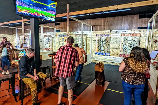 90 Minute Axe Throwing Guided Experience in Clearwater at Hatchet Hangout - Customer Reviews