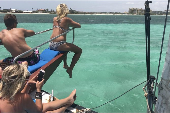 Adults Only Aruba Catalina Bay Small-Group Snorkel Sunset Sail - Schedule and Duration
