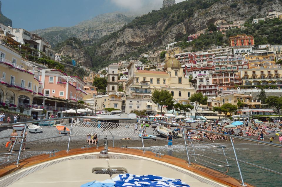 Amalfi Coast Premium Boat Tour From Sorrento Max 8 People - Inclusions and Exclusions