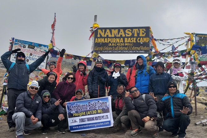 Annapurna Base Camp Trek - Meeting and Pickup Details