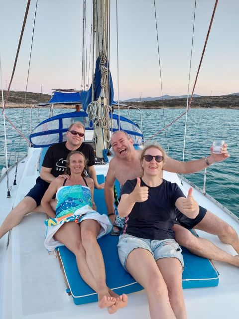 Antiparos: Private Sailing Cruise With Swim Stops and Lunch - Activities and Amenities