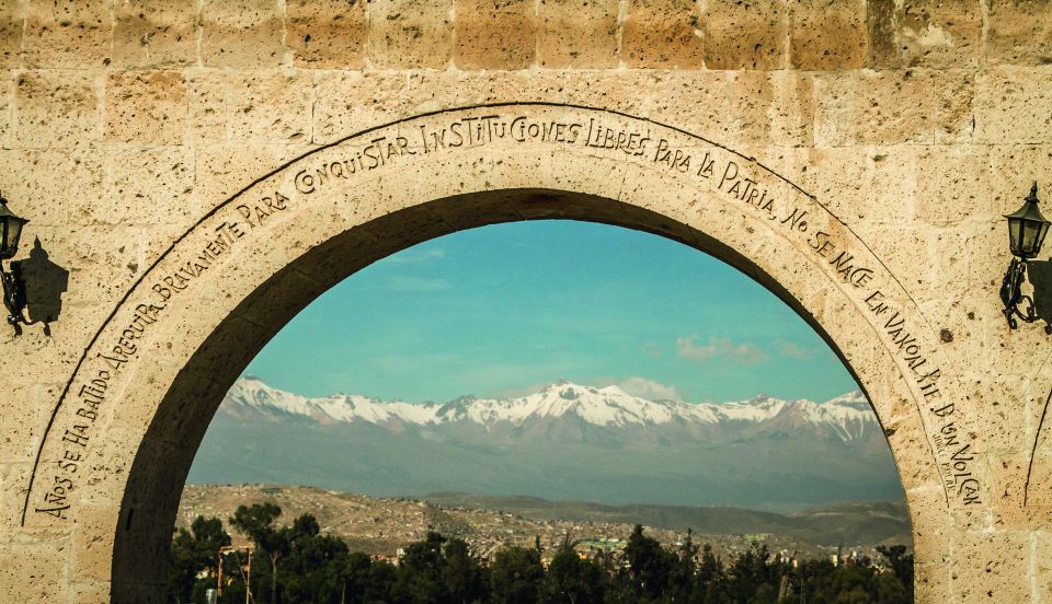 Arequipa: Private City Tour and Santa Catalina Monastery - Inclusions and Exclusions