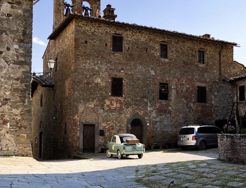 Arezzo and Province: Drive Vintage Vehicle With Audio Guide - Included Features