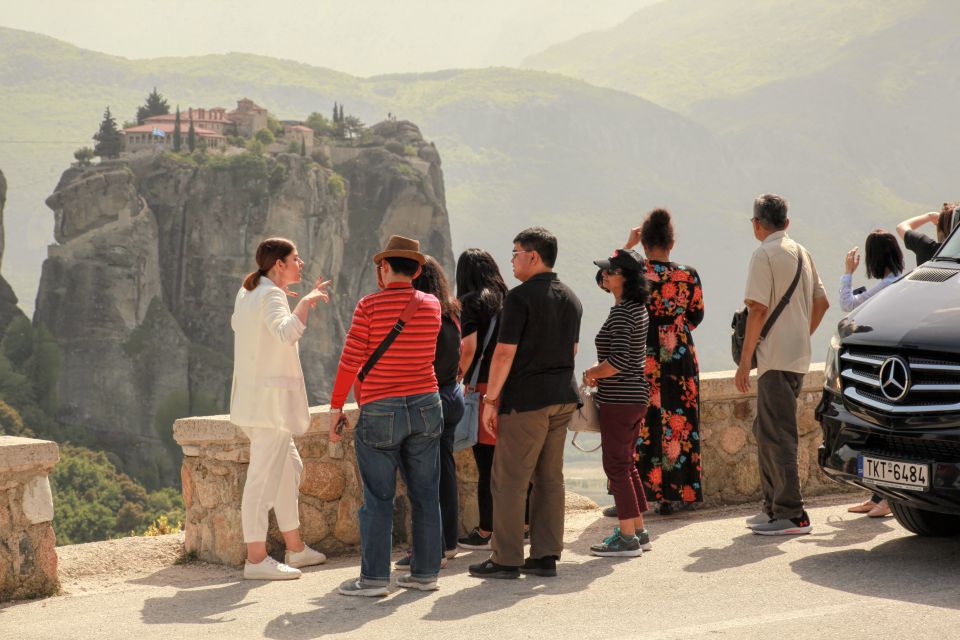 Athens to Meteora: Monasteries & Hidden Caves Bus Tour - Transportation Details