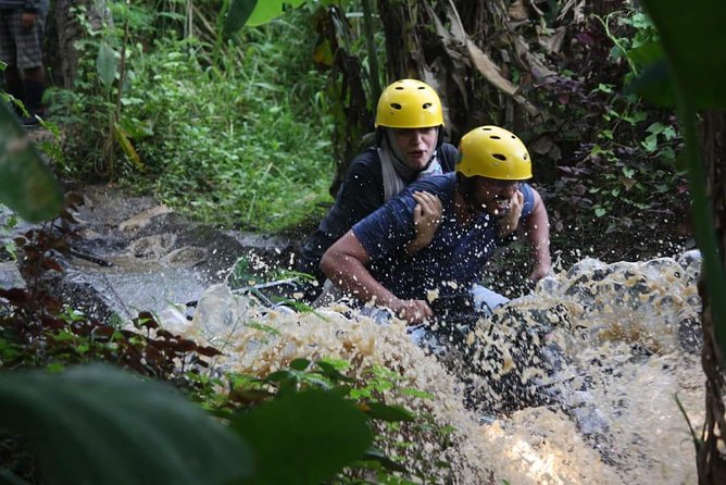 ATV Rafting Waterfall Ubud Best Seller Private Tour Double Meal - ATV Riding Through Rice Fields