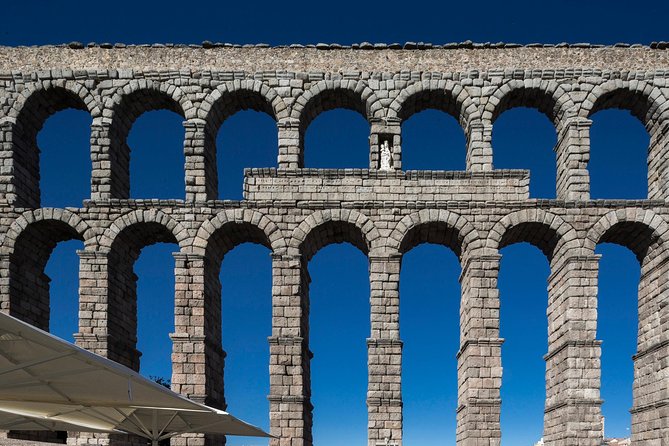 Avila With Walls & Segovia With Alcazar From Madrid - Marveling at Segovias Impressive Roman Aqueduct