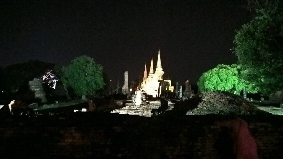 Ayutthaya Evening Tuk Tuk Temples Tour From Bangkok - Illuminated Temples of Ayutthaya