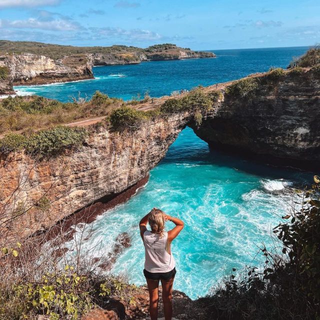 Bali/Nusa Penida: Manta Point Snorkeling & West Coast Tour - Discovering Gamat Bays Snorkeling Delight