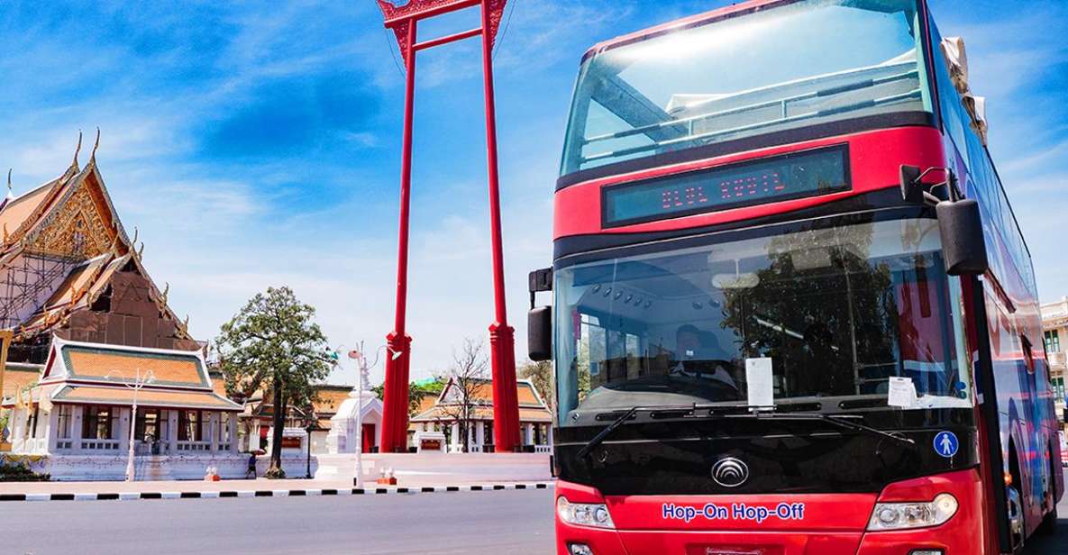 Bangkok: Hop-On Hop-Off Bus With 24, 48 or 72-Hour Validity - Tour Route