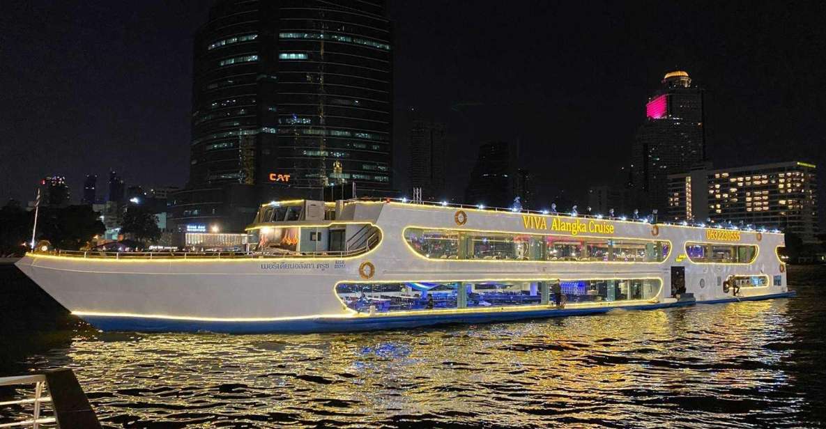 Bangkok: Viva Alangka Chao Phraya River Dinner Cruise - Spacious and Elegant Accommodations