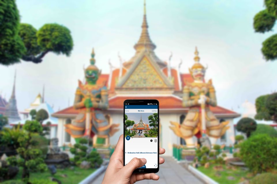 Bangkok: Wat Arun Self-Guided Audio Tour - Discover the Upper Terraces