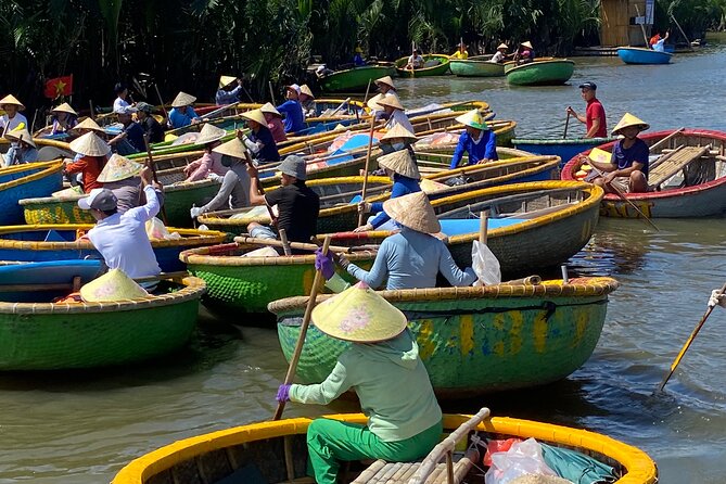 Bay Mau Cooking Class With Market Tour and Basket Boat Ride - Scenic Riverside Cooking