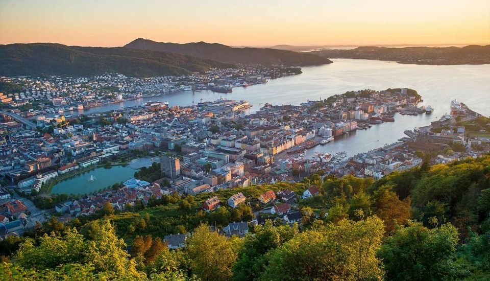 Bergen: City Sightseeing, Fjord Cruise & Mt Fløyen Funicular - Tour Highlights