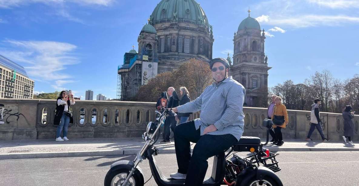 Berlin City: 2 Hour Guided Fat Tire E-Scooter Tour - Tour Features