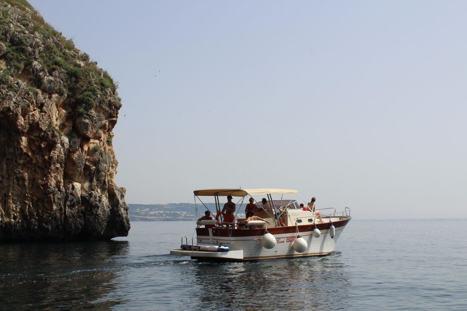 Boat Trip to Santa Cesarea Terme From Castro - Itinerary Details