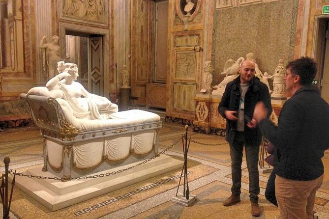 Borghese Gallery Max 6 People Tour: Baroque & Renaissance in Rome - Ornate Galleries in Historic Palazzo