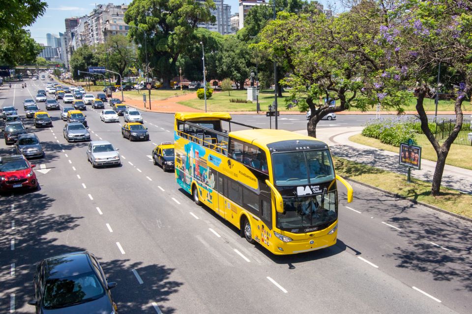 Buenos Aires: Hop-On Hop-Off Bus With Audio Guide & Free City Pass - Inclusions and Accessibility