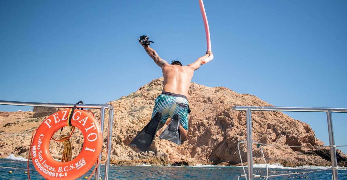 Cabo San Lucas: Snorkeling & Boat Trip With Open Bar - Lunch and Libations