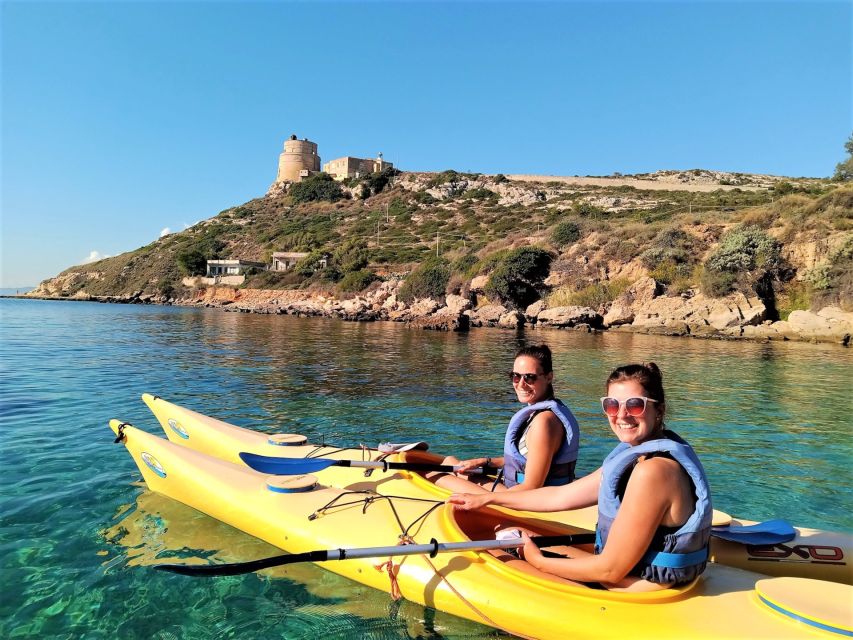 Cagliari: Guided Kayak Excursion in the Gulf of Cagliari - Inclusions