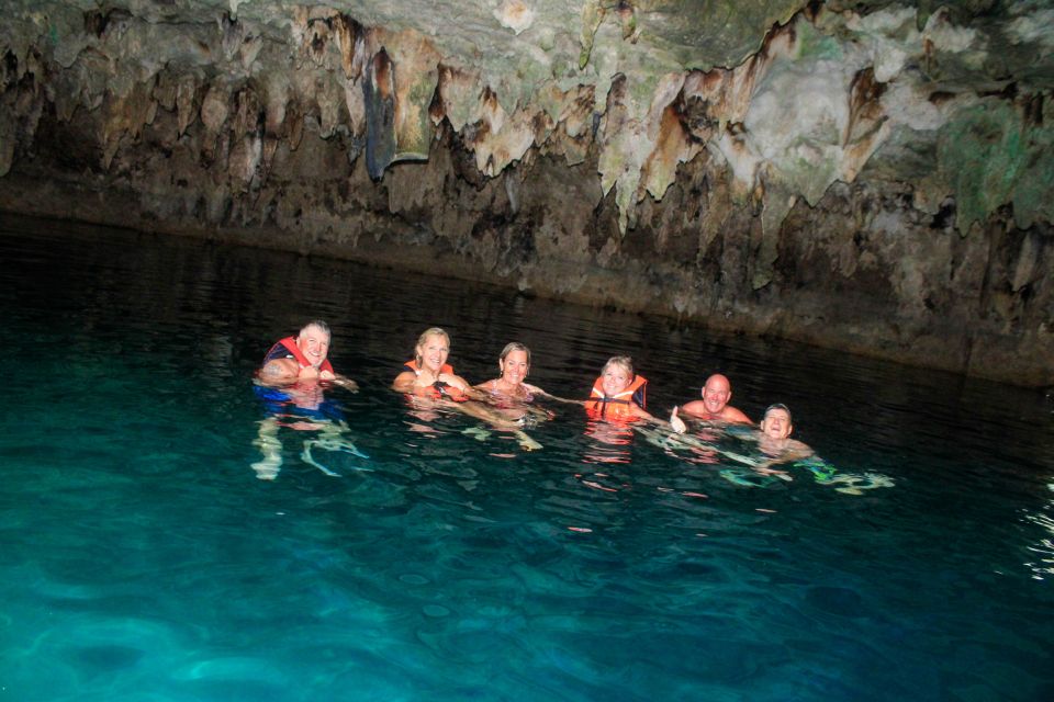 Cancun: Atv, Zipline, and Cenote Tour With Transportation - Cenote Swimming