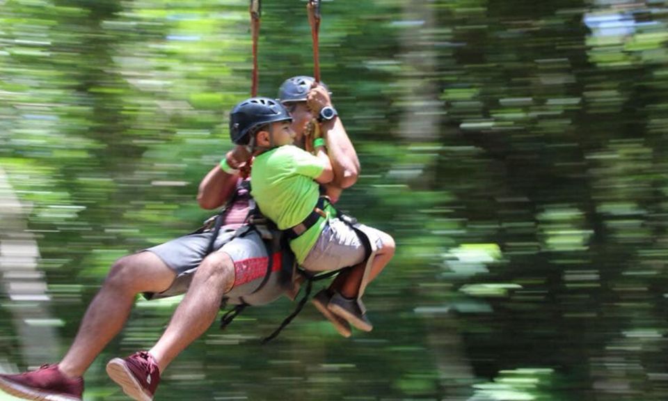 Cancún: Zip Line and ATV Off-Road Adventure - Zipline Circuit