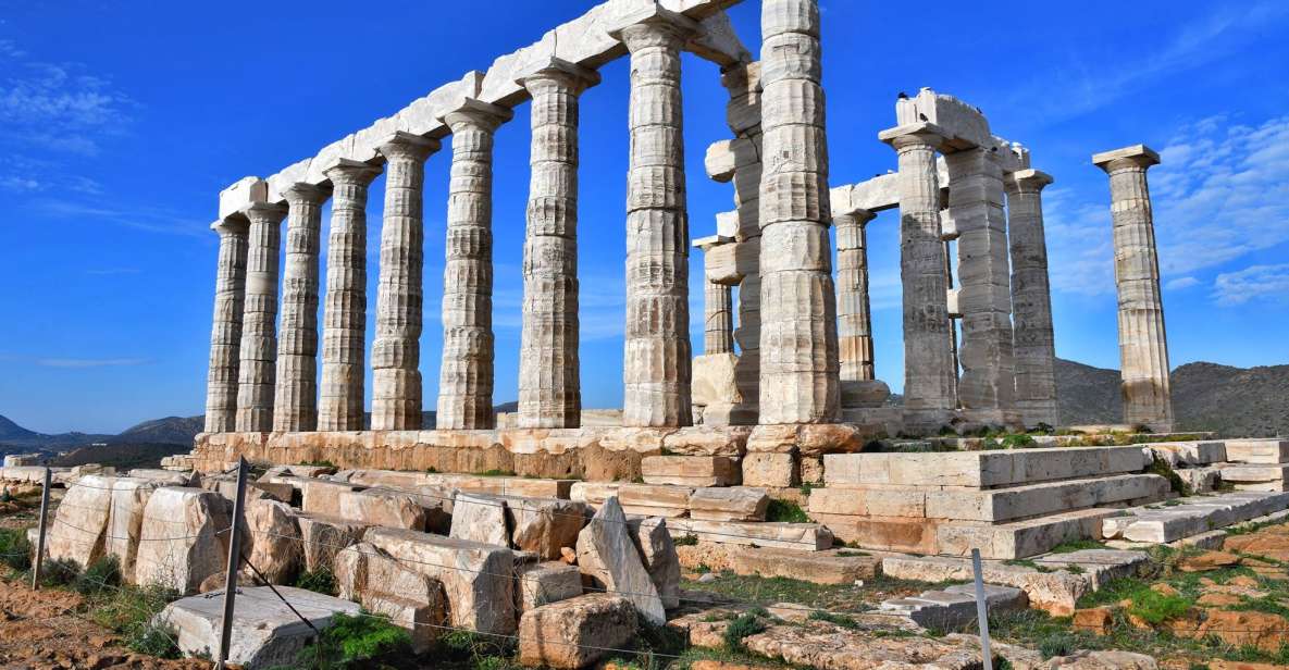 Cape Sounio, Poseidons Temple : Culture, Walking, Swimming - Itinerary Details