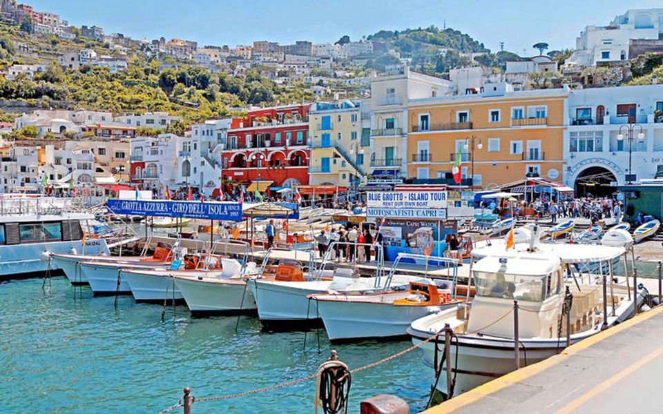 Capri: Boat Tour, Blue Grotto, Funicular, Lunch DIY Package - Boat Tour