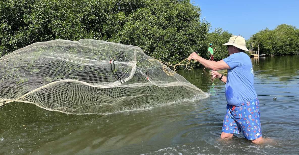 Cartagena Fishing, Crabbing, Birdwatching Experience + Lunch - Tour Itinerary