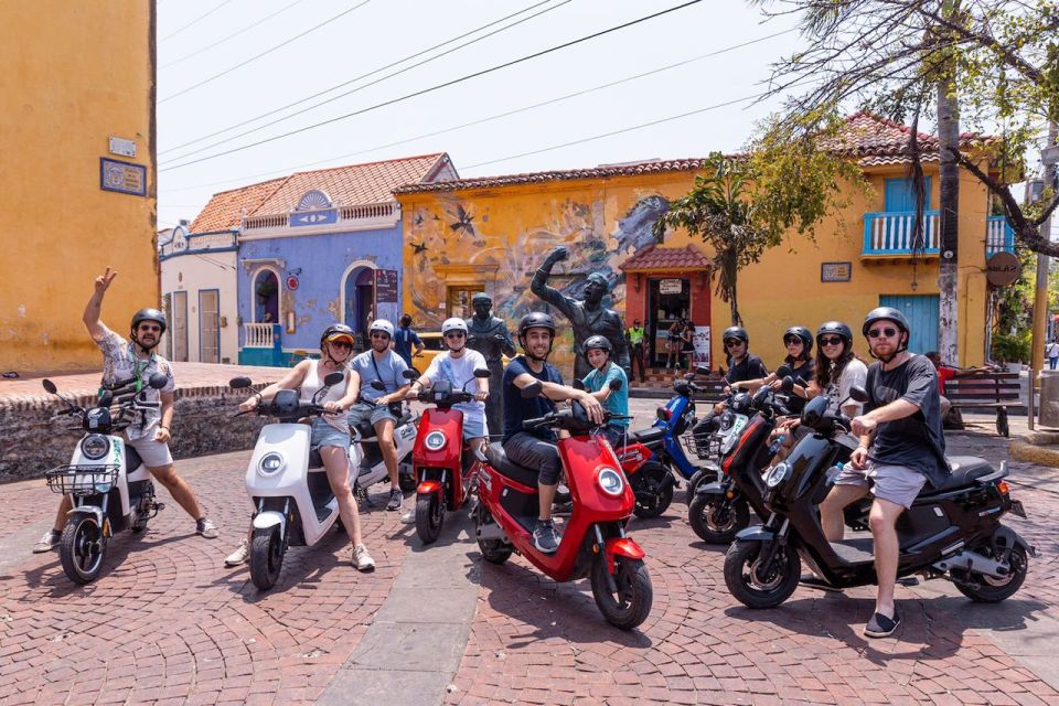 Cartagena: Historic Cartagena Tour on Electric Motorcycle - Tour Details