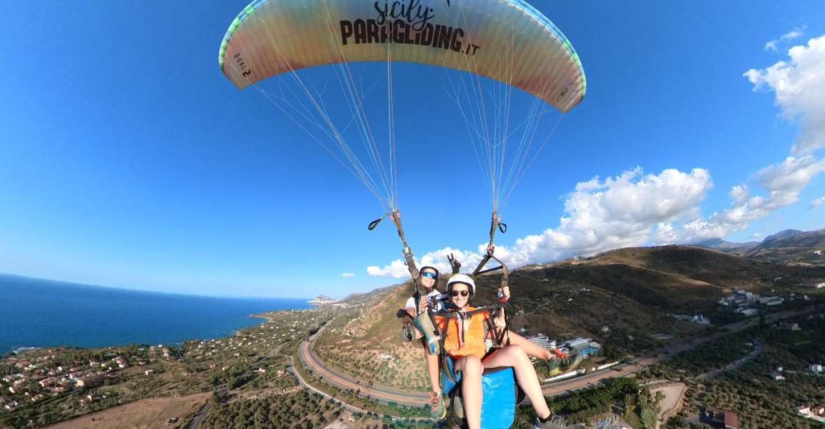 Cefalu: Tandem Paragliding Flight and GoPro12 Video - Highlights