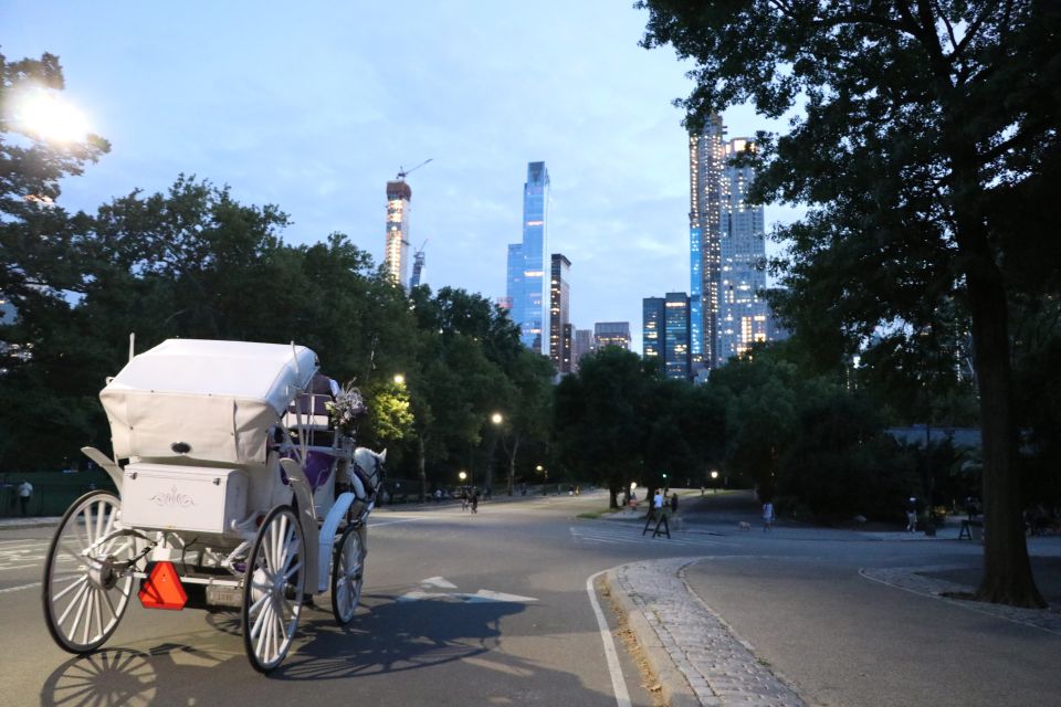 Central Park: Short Horse Carriage Ride (Up to 4 Adults) - Unsuitable for Wheelchair Users