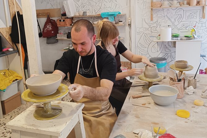 Ceramic and Pottery Creative Workshop With Two Local Artists - Booking Process