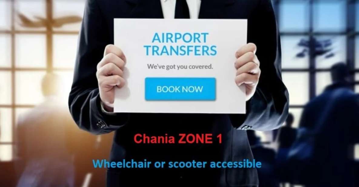 Chania Airport (Chq) To/From Chania Suburbs- Zone 1 - Accessibility Features