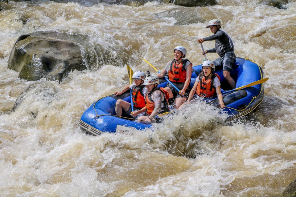 Chiang Mai: Mae Taeng River White Water Rafting - Inclusions in the Package