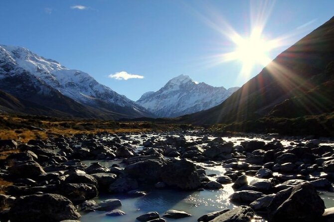 Christchurch to Mt Cook via Lake Tekapo Half-Day Tour (One-Way) - Meeting and Pickup Details