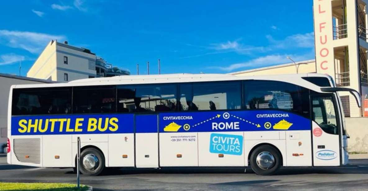 Civitavecchia: Cruise Port to Rome Termini Station Transfer - Booking Process