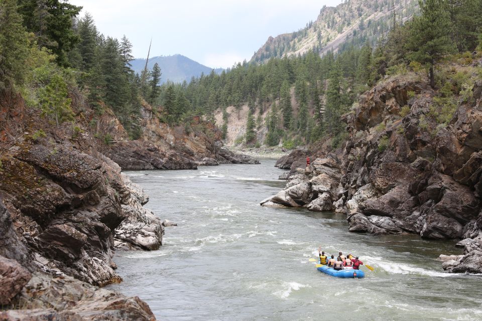 Clark Fork River Full Day Whitewater Rafting Trip - Stunning Montana Scenery