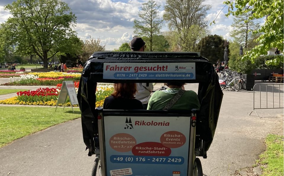 Cologne: Rickshaw Picnic and Park Tour, 2 Pers - Included Amenities