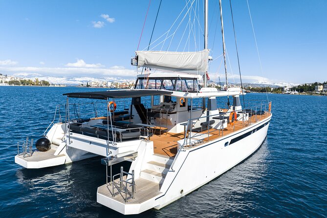 Comfort Max Catamaran Caldera Cruise With BBQ and Drinks - Confirmation and Accessibility