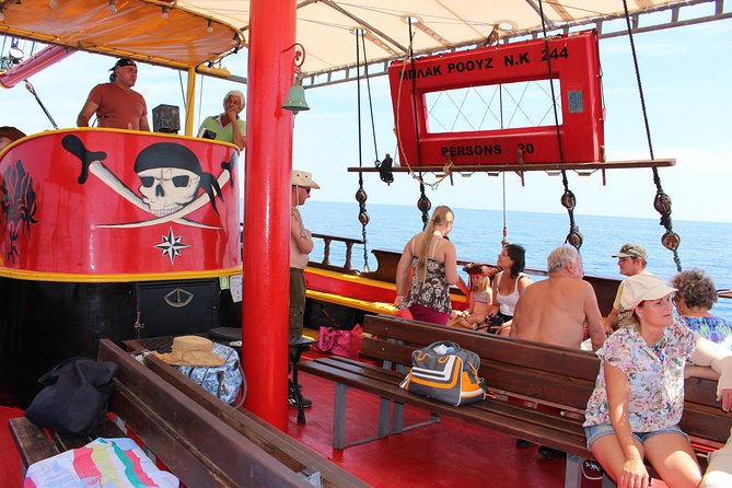 Crete Pirate Ship Cruise With the Black Rose to Stalis and Malia - Activities on Board