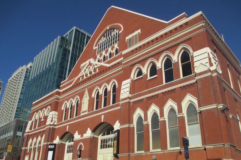 Downtown Nashville Self-Guided Audio Walking Tour - Inclusions of the Tour